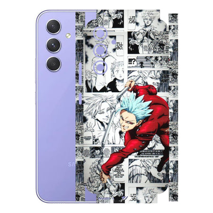 Samsung A/S Series Phone Skins (All Models) - Anime Comic - 3D Embossed Finish (L-192) Samsung Galaxy A54 (5G)