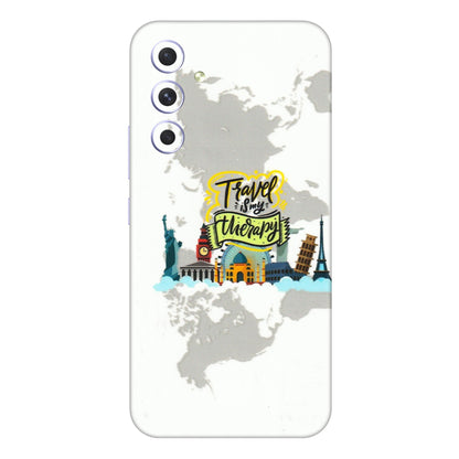 Samsung A/S Series Phone Skins (All Models) - Travel Therapy - 3D Embossed Finish (L-199) Samsung Galaxy A54 (5G)