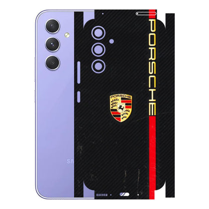 Samsung A/S Series Phone Skins (All Models) - Premium Porsche - 3D Embossed Finish (L-225) Samsung Galaxy A54 (5G)