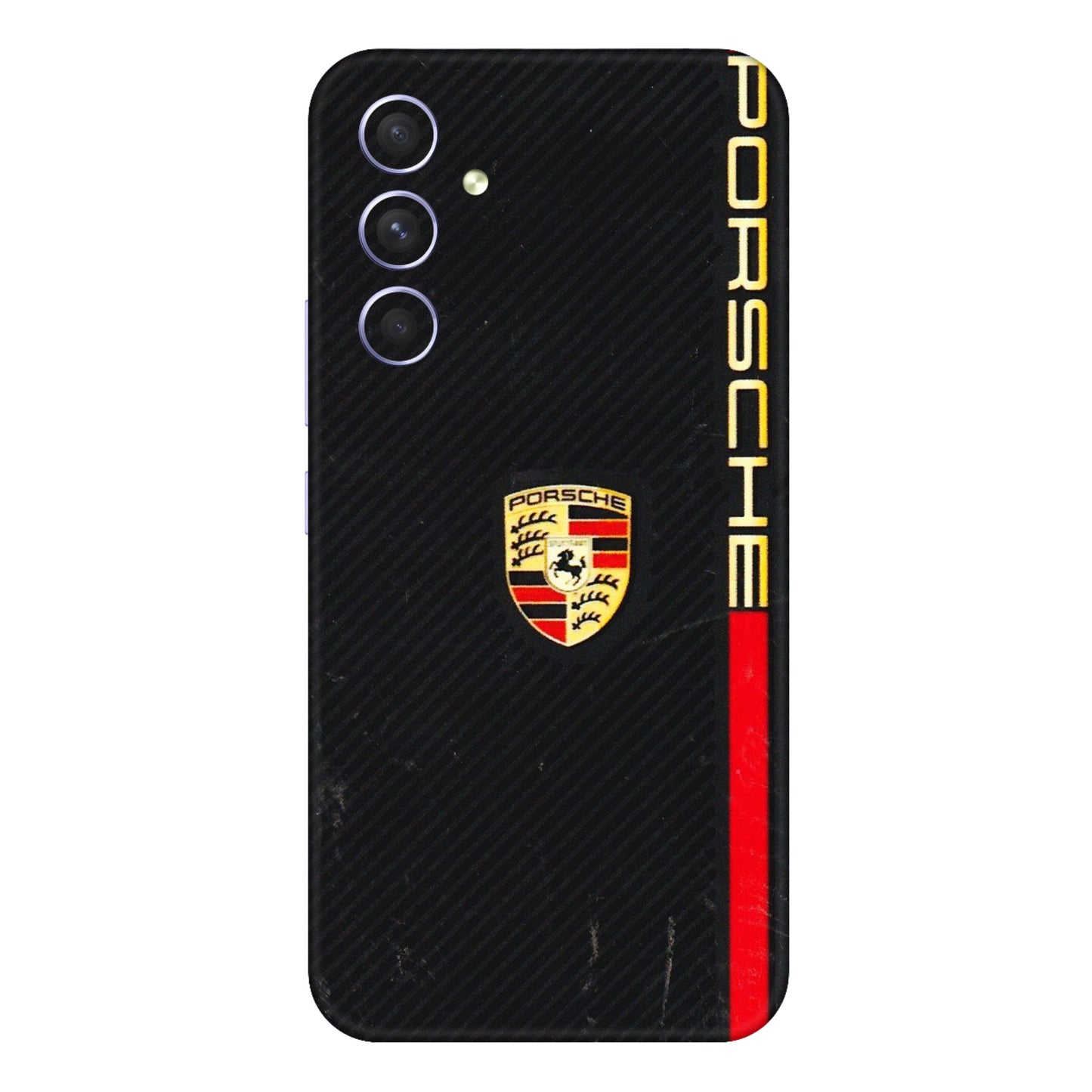 Samsung A/S Series Phone Skins (All Models) - Premium Porsche - 3D Embossed Finish (L-225) Samsung Galaxy A54 (5G)