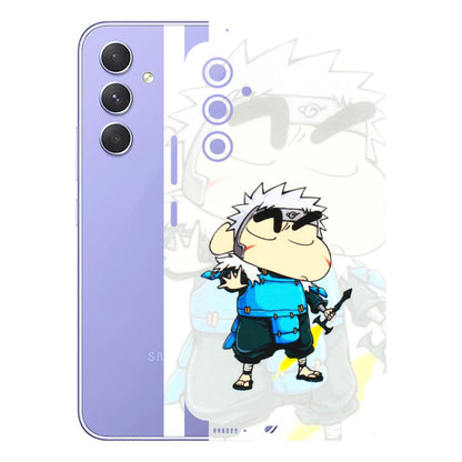 Samsung A/S Series Phone Skins (All Models) - Angry Young Shinchan - 3D Embossed Finish (L-226) Samsung Galaxy A54 (5G)