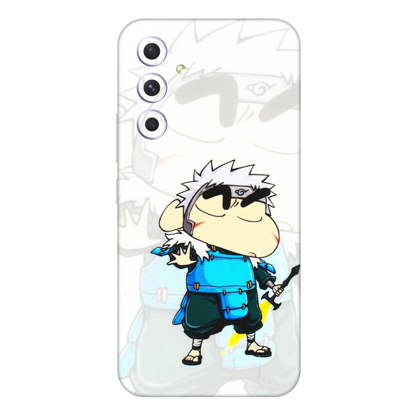 Samsung A/S Series Phone Skins (All Models) - Angry Young Shinchan - 3D Embossed Finish (L-226) Samsung Galaxy A54 (5G)