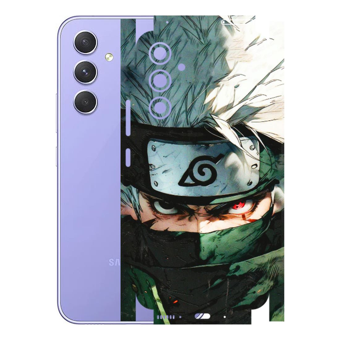 Samsung A/S Series Phone Skins (All Models) - Kakashi Red Eye Focus - 3D Embossed Finish (L-227) Samsung Galaxy A54 (5G)