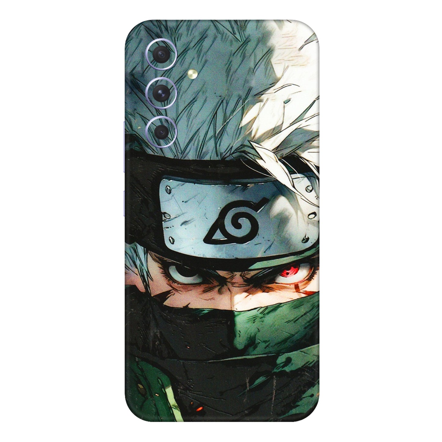 Samsung A/S Series Phone Skins (All Models) - Kakashi Red Eye Focus - 3D Embossed Finish (L-227) Samsung Galaxy A54 (5G)