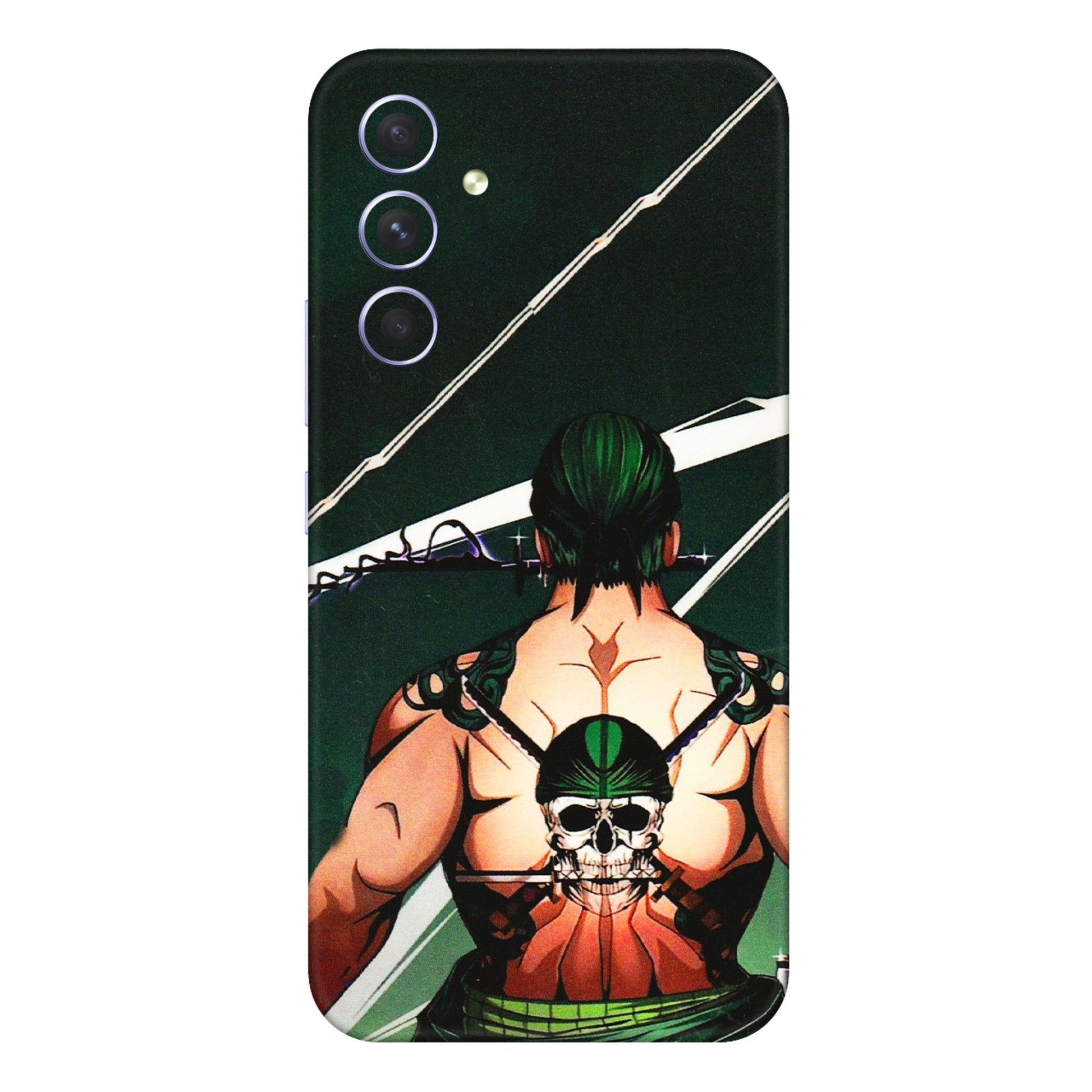 Samsung A/S Series Phone Skins (All Models) - Zoro Anime - 3D Embossed Finish (L-23) Samsung Galaxy A54 (5G)