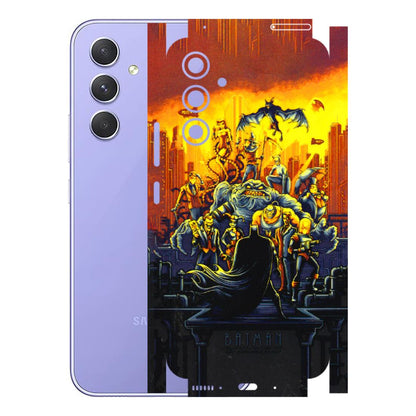 Samsung A/S Series Phone Skins (All Models) - Games Doodles - 3D Embossed Finish (L-24) Samsung Galaxy A54 (5G)