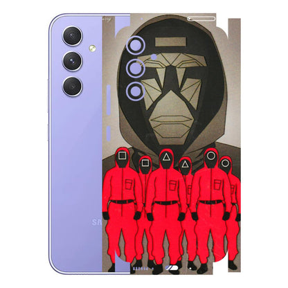 Samsung A/S Series Phone Skins (All Models) - Squid Game Hero - 3D Embossed Finish (L-245) Samsung Galaxy A54 (5G)