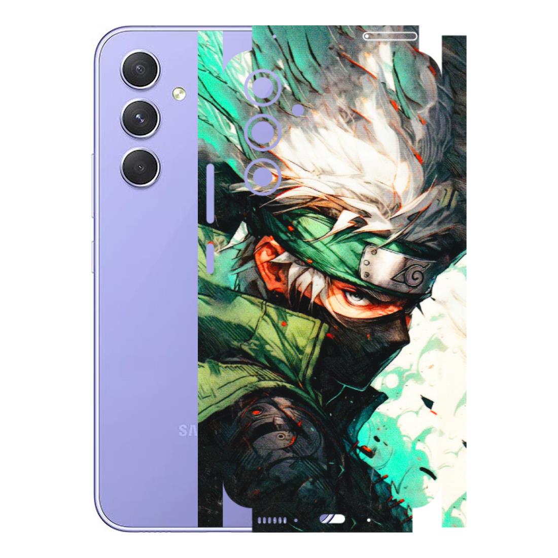 Samsung A/S Series Phone Skins (All Models) - Kakashi Side Profile - 3D Embossed Finish (L-249) Samsung Galaxy A54 (5G)