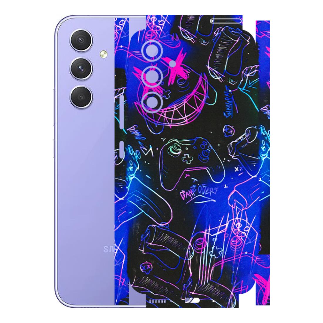Samsung A/S Series Phone Skins (All Models) - Gamers Paradise - 3D Embossed Finish (L-258) Samsung Galaxy A54 (5G)