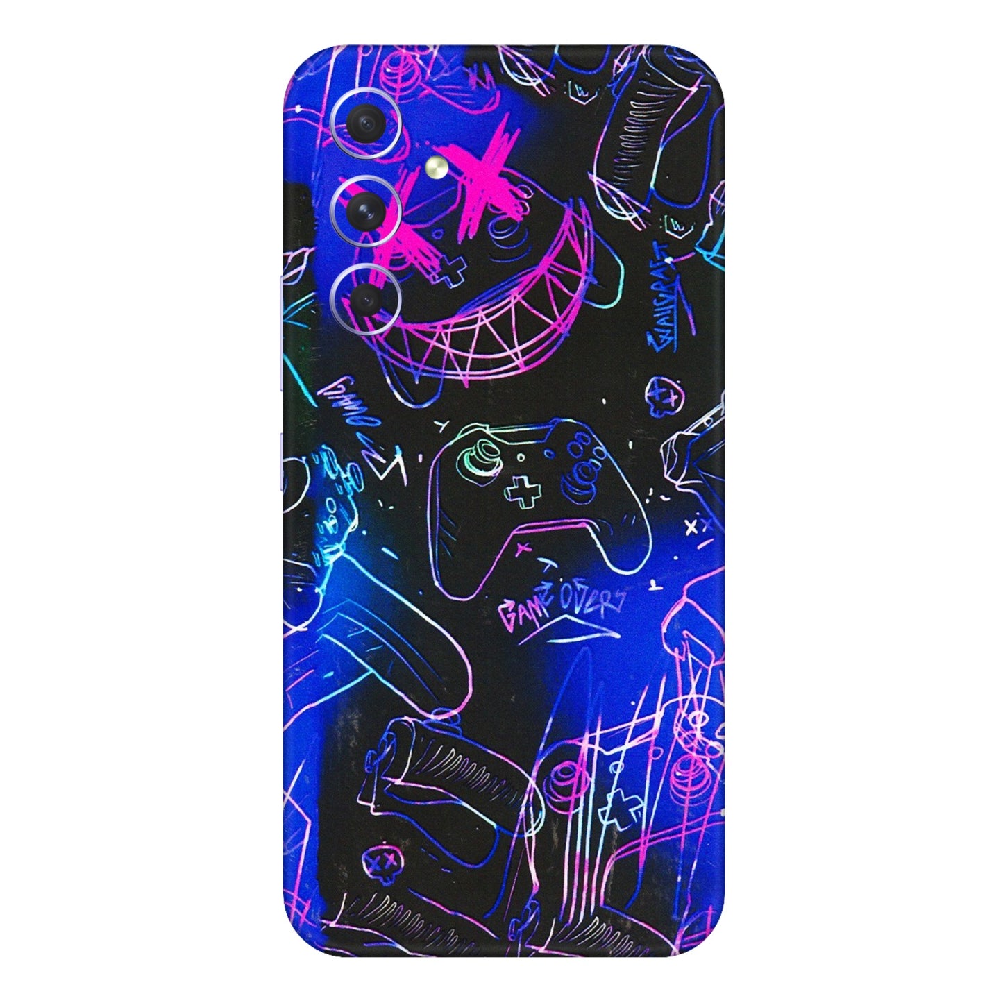 Samsung A/S Series Phone Skins (All Models) - Gamers Paradise - 3D Embossed Finish (L-258) Samsung Galaxy A54 (5G)