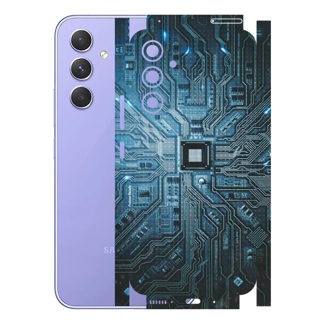 Samsung A/S Series Phone Skins (All Models) - Original Circuit - 3D Embossed Finish (L-267) Samsung Galaxy A54 (5G)