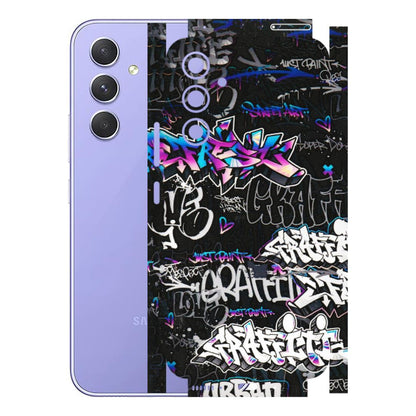 Samsung A/S Series Phone Skins (All Models) - Graffiti Killer - 3D Embossed Finish (L-274) Samsung Galaxy A54 (5G)