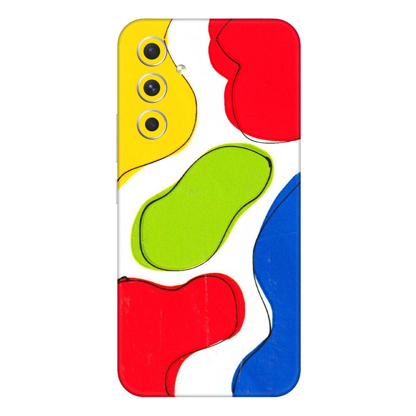 Samsung A/S Series Phone Skins (All Models) - RGB Colour Paint - 3D Embossed Finish (L-284) Samsung Galaxy A54 (5G)