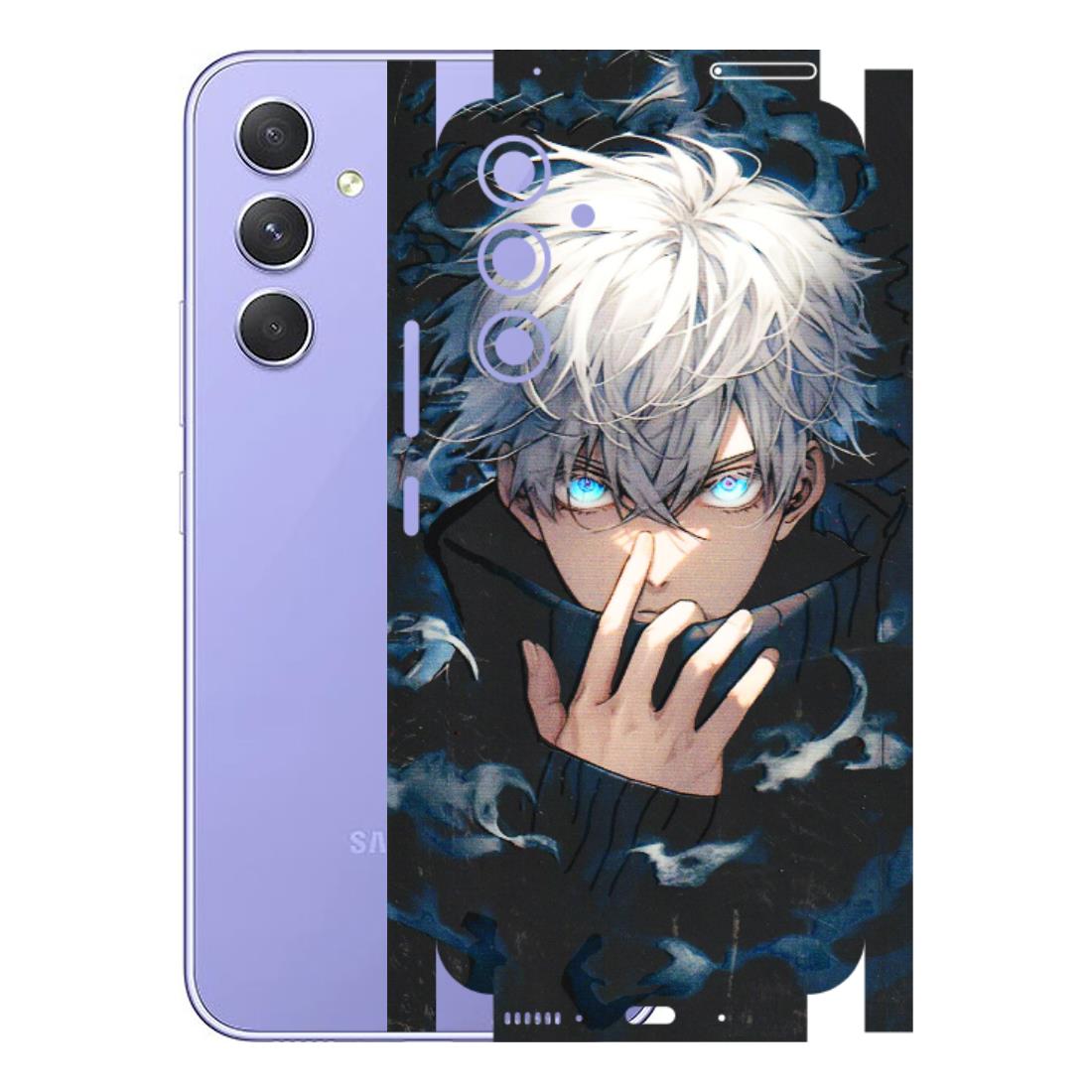 Samsung A/S Series Phone Skins (All Models) - New Jujutsu Kaisen Anime - 3D Embossed Finish (L-313) Samsung Galaxy A54 (5G)