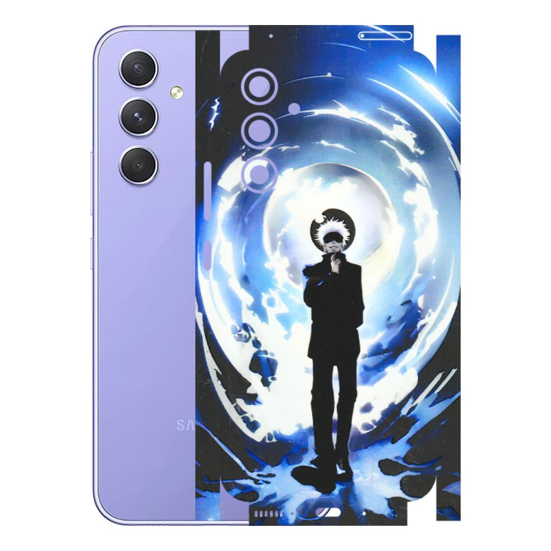 Samsung A/S Series Phone Skins (All Models) - Jujustu Kaisen Anime Manga - 3D Embossed Finish (L-317) Samsung Galaxy A54 (5G)