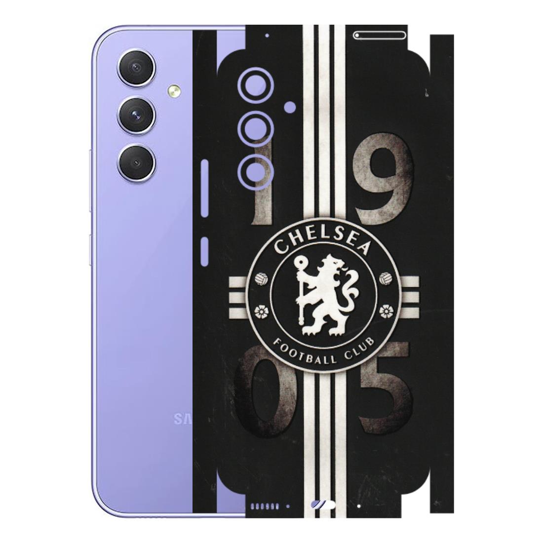 Samsung A/S Series Phone Skins (All Models) - Chelsea Fan Club - 3D Embossed Finish (L-36) Samsung Galaxy A54 (5G)