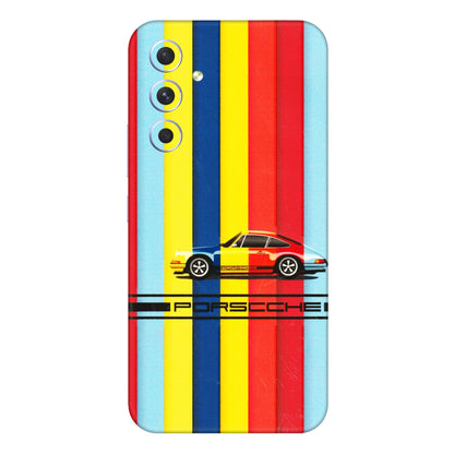 Samsung A/S Series Phone Skins (All Models) - Multicolour Porche - 3D Embossed Finish (L-39) Samsung Galaxy A54 (5G)