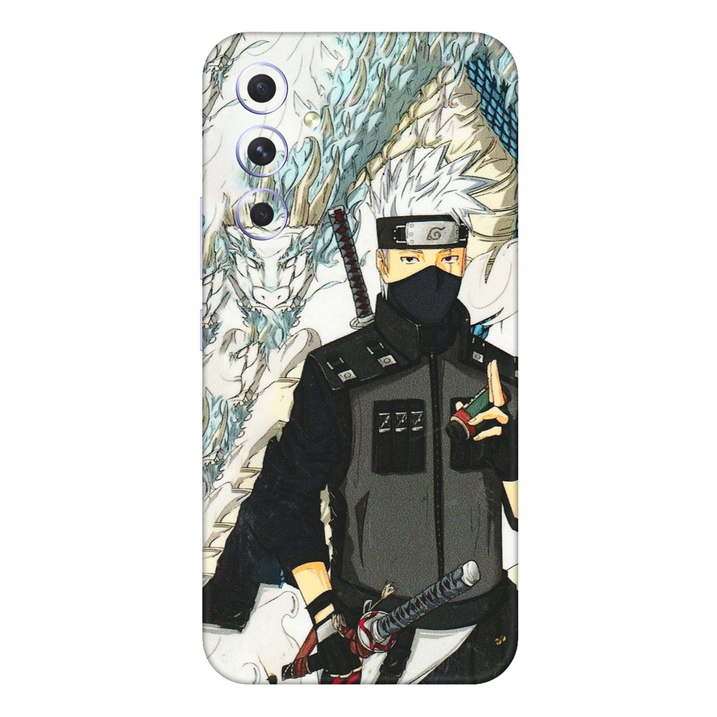 Samsung A/S Series Phone Skins (All Models) - Kakashi Hatake Naruto Anime - 3D Embossed Finish (L-46) Samsung Galaxy A54 (5G)