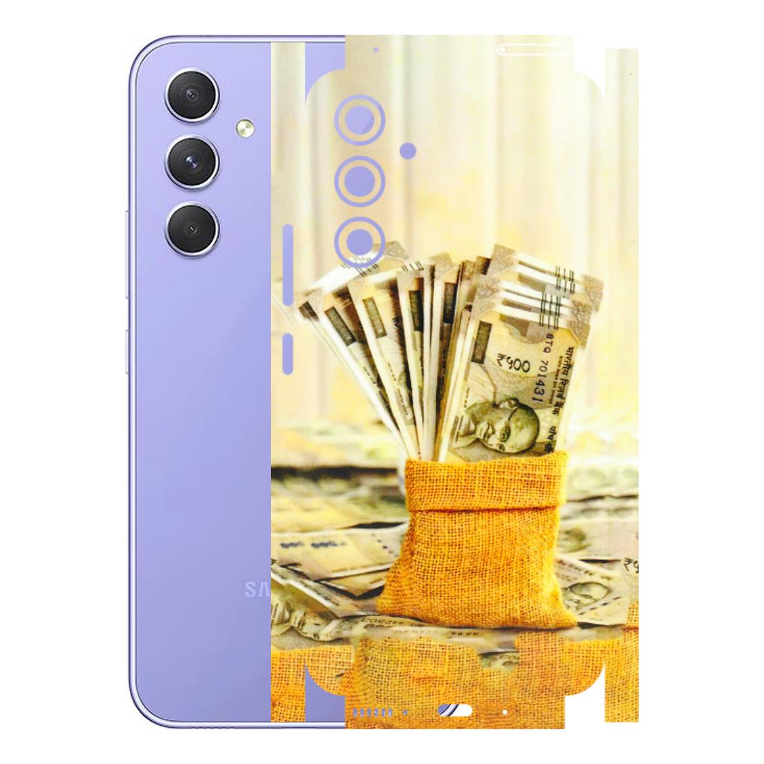 Samsung A/S Series Phone Skins (All Models) - Show Me The Money - 3D Embossed Finish (L-52) Samsung Galaxy A54 (5G)