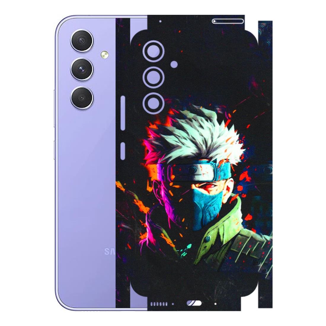 Samsung A/S Series Phone Skins (All Models) - Anime Cool Character - 3D Embossed Finish (L-59) Samsung Galaxy A54 (5G)