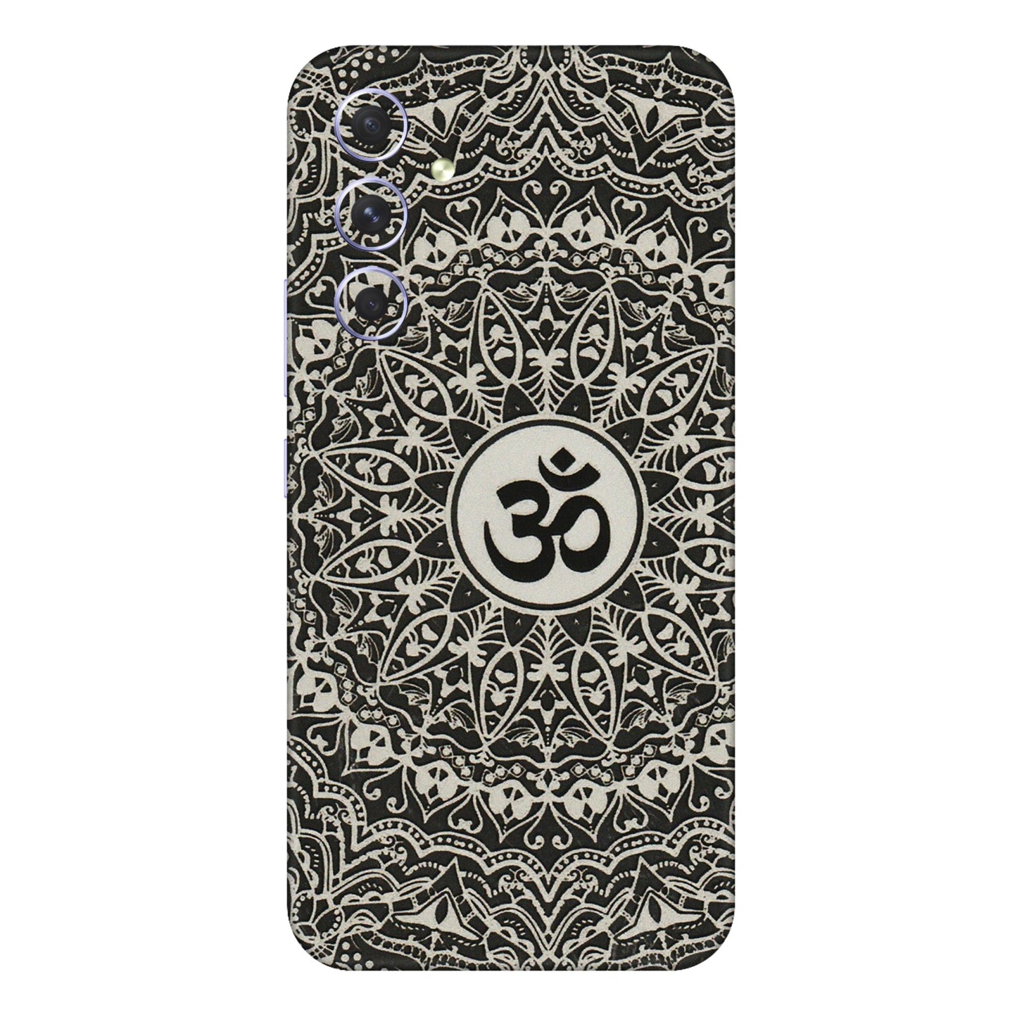 Samsung A/S Series Phone Skins (All Models) - Aum Elegant Mandala - 3D Embossed Finish (L-62) Samsung Galaxy A54 (5G)
