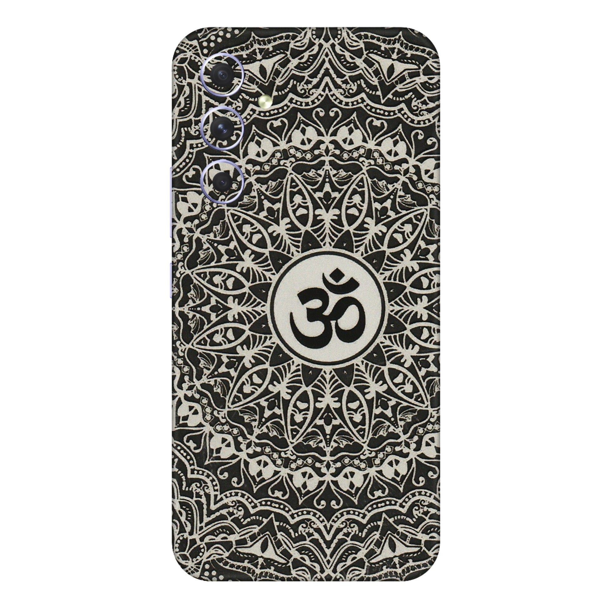 Samsung A/S Series Phone Skins (All Models) - Aum Elegant Mandala - 3D Embossed Finish (L-62) Samsung Galaxy A54 (5G)