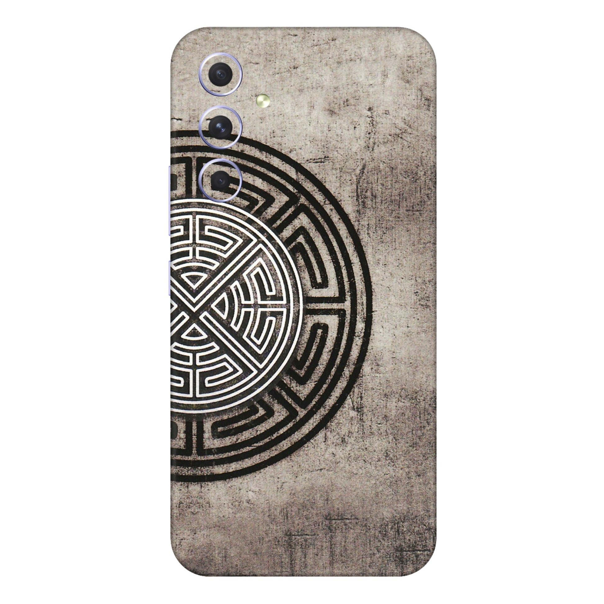 Samsung A/S Series Phone Skins (All Models) - Mysterious Circular Design - 3D Embossed Finish (L-63) Samsung Galaxy A54 (5G)