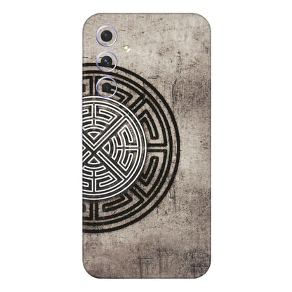 Samsung A/S Series Phone Skins (All Models) - Mysterious Circular Design - 3D Embossed Finish (L-63) Samsung Galaxy A54 (5G)