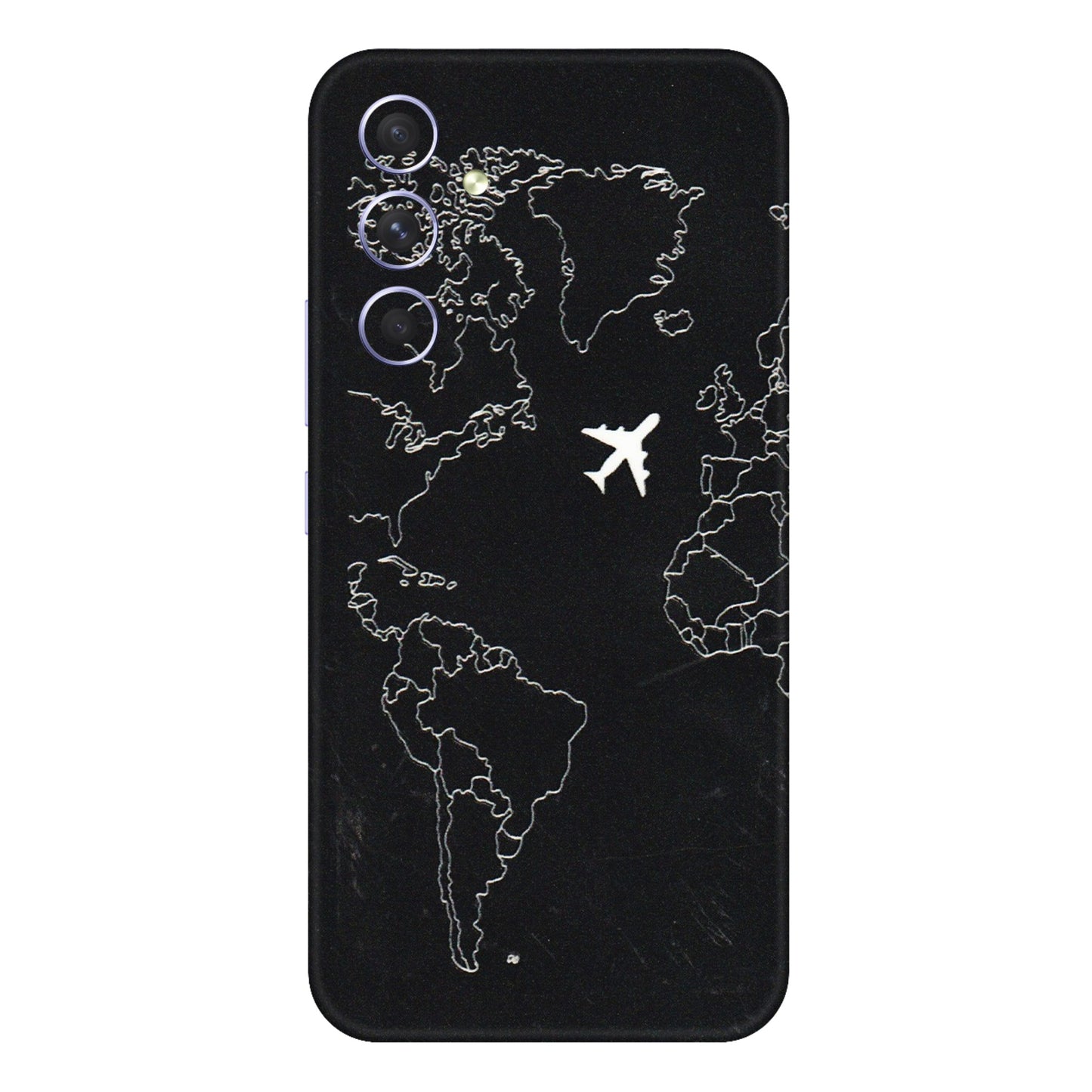 Samsung A/S Series Phone Skins (All Models) - Never Ending Travel - 3D Embossed Finish (L-79) Samsung Galaxy A54 (5G)