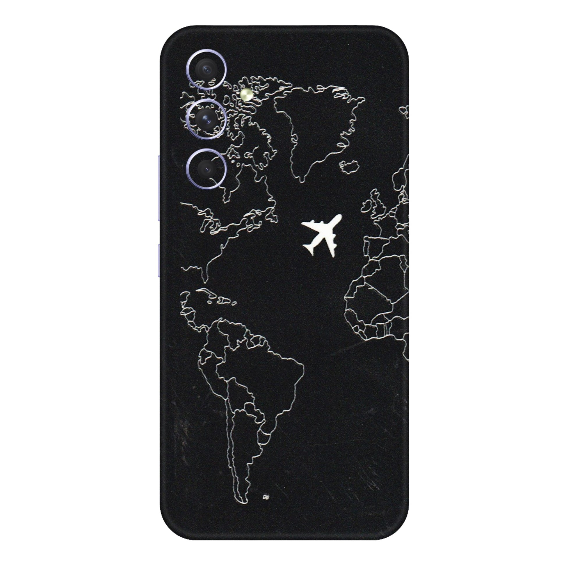 Samsung A/S Series Phone Skins (All Models) - Never Ending Travel - 3D Embossed Finish (L-79) Samsung Galaxy A54 (5G)
