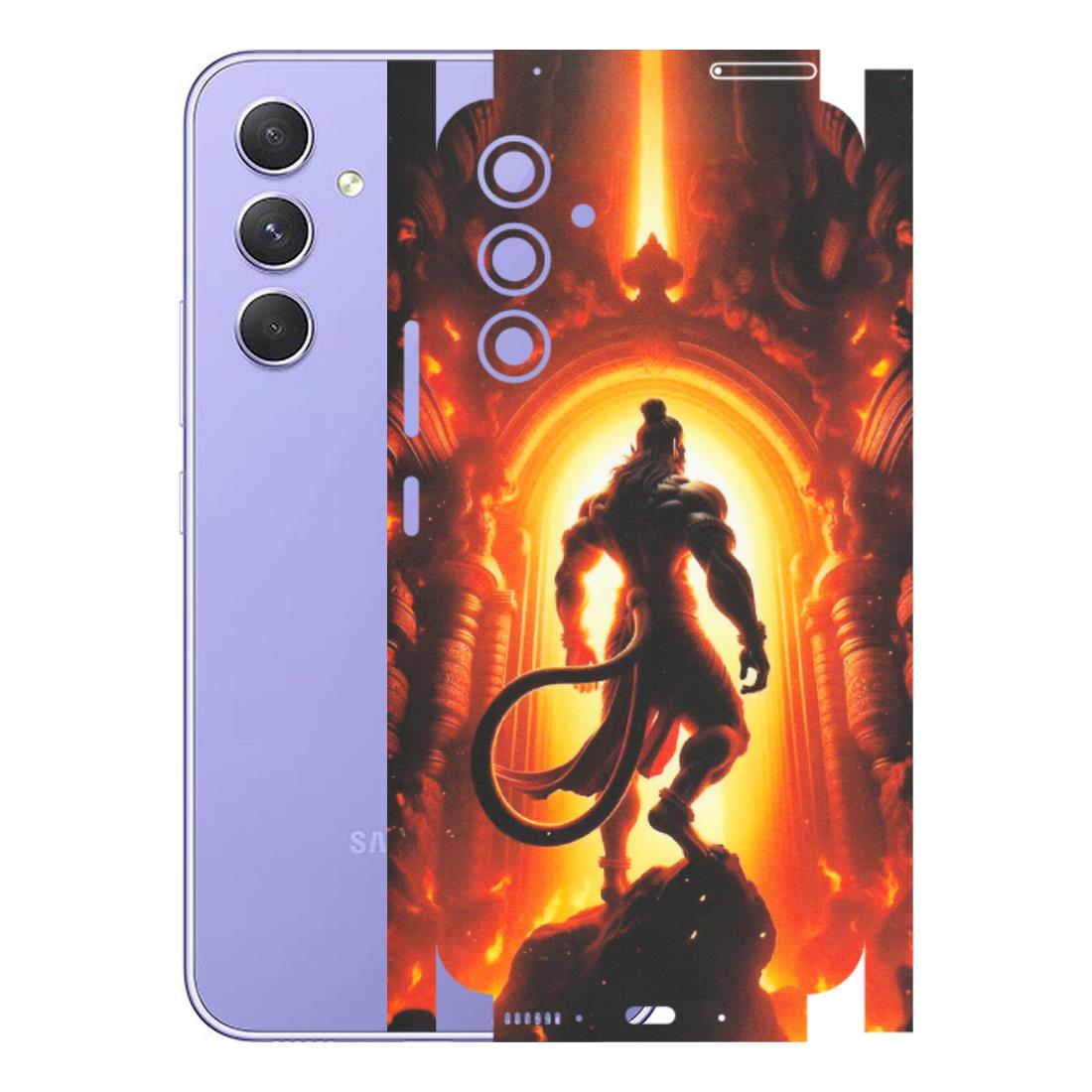 Samsung A/S Series Phone Skins (All Models) - HanumanJi - Matte Finish (M-06) Samsung Galaxy A54 (5G)