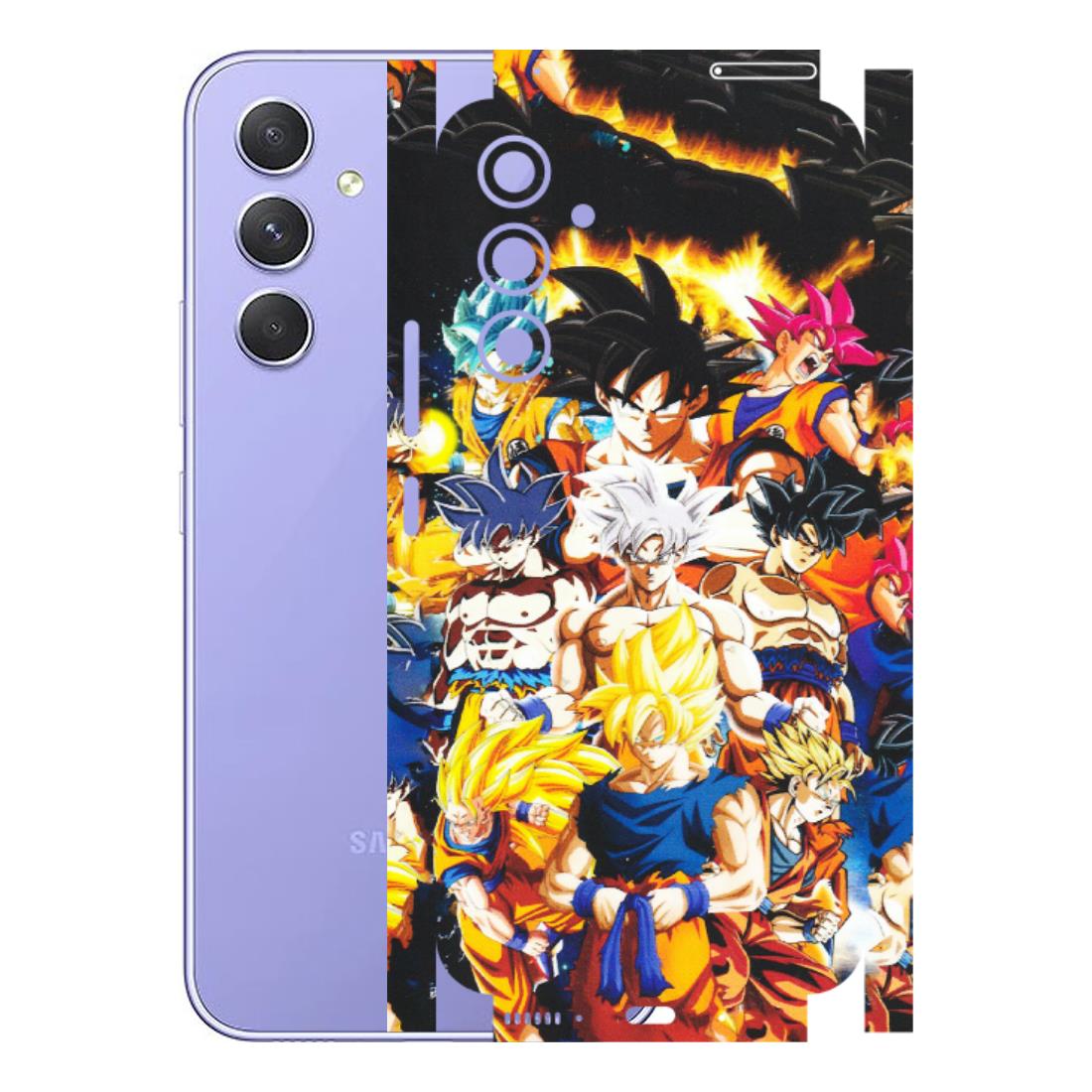 Samsung A/S Series Phone Skins (All Models) - Ultimate Dragon Ball Z - Matte Finish (M-100) Samsung Galaxy A54 (5G)