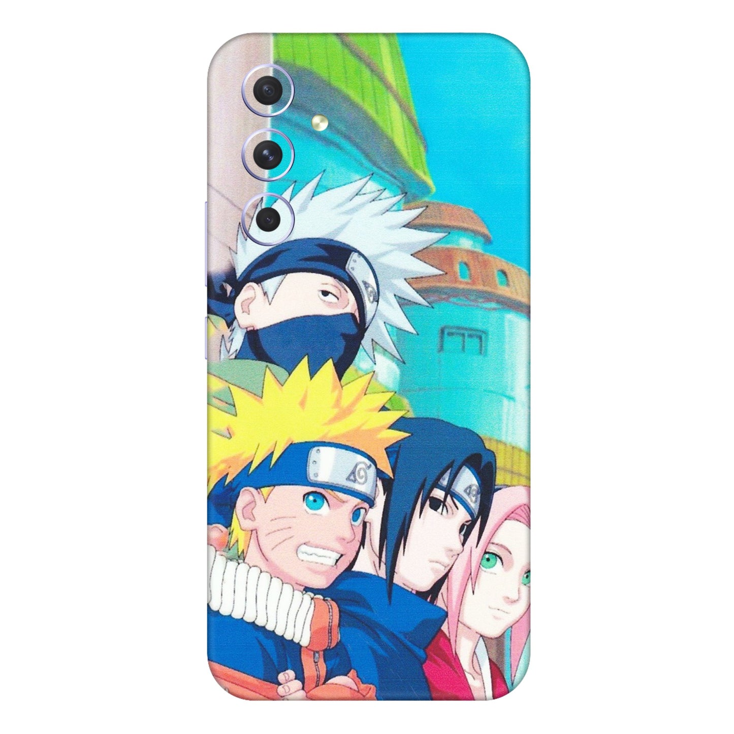 Samsung A/S Series Phone Skins (All Models) - Team Minato And Kakashi - Matte Finish (M-101) Samsung Galaxy A54 (5G)