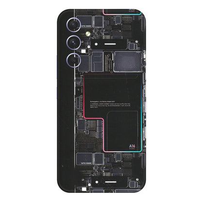 Samsung A/S Series Phone Skins (All Models) - Motherboard Circuit Layout - Matte Finish (M-117) Samsung Galaxy A54 (5G)
