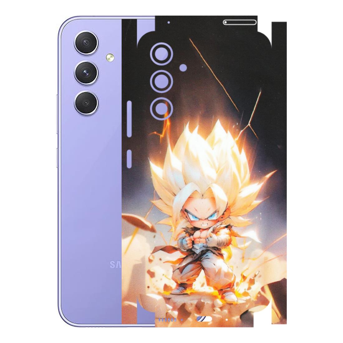 Samsung A/S Series Phone Skins (All Models) - Goku Dragon Cute Anime - Matte Finish (M-131) Samsung Galaxy A54 (5G)
