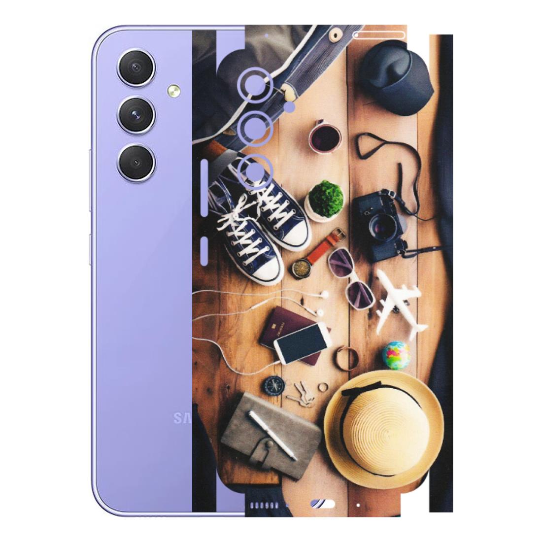Samsung A/S Series Phone Skins (All Models) - Travel Wanderlust - Matte Finish (M-133) Samsung Galaxy A54 (5G)