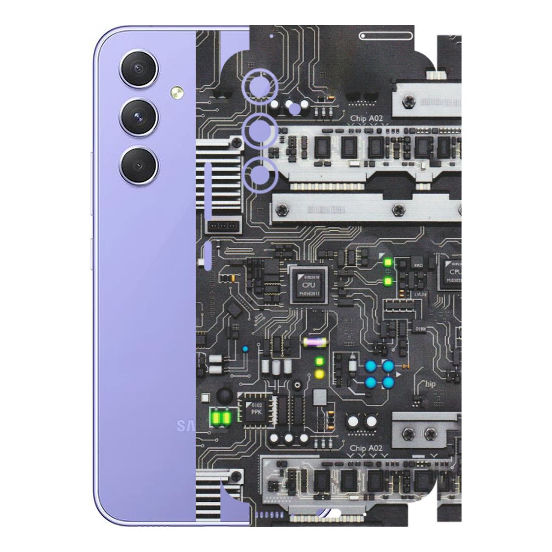 Samsung A/S Series Phone Skins (All Models) - Motherboard Internals - Matte Finish (M-135) Samsung Galaxy A54 (5G)