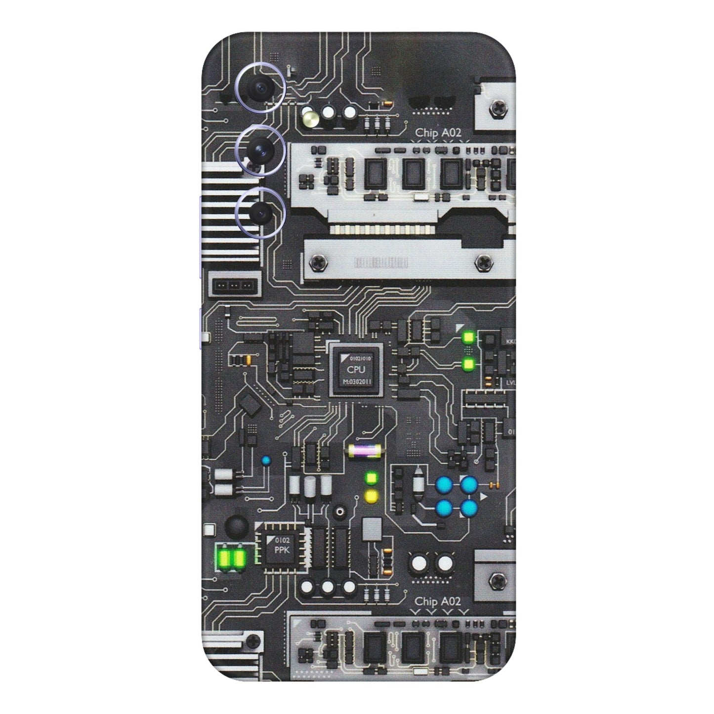 Samsung A/S Series Phone Skins (All Models) - Motherboard Internals - Matte Finish (M-135) Samsung Galaxy A54 (5G)
