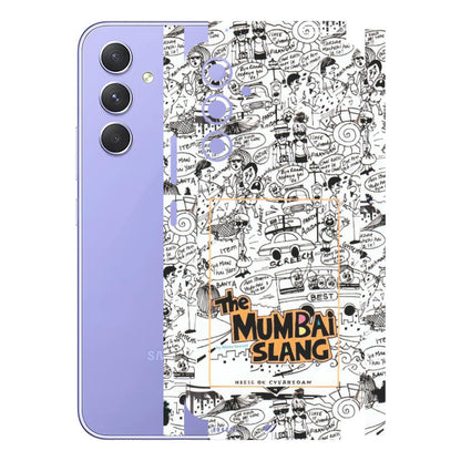 Samsung A/S Series Phone Skins (All Models) - The Mumbai Slang - Matte Finish (M-142) Samsung Galaxy A54 (5G)
