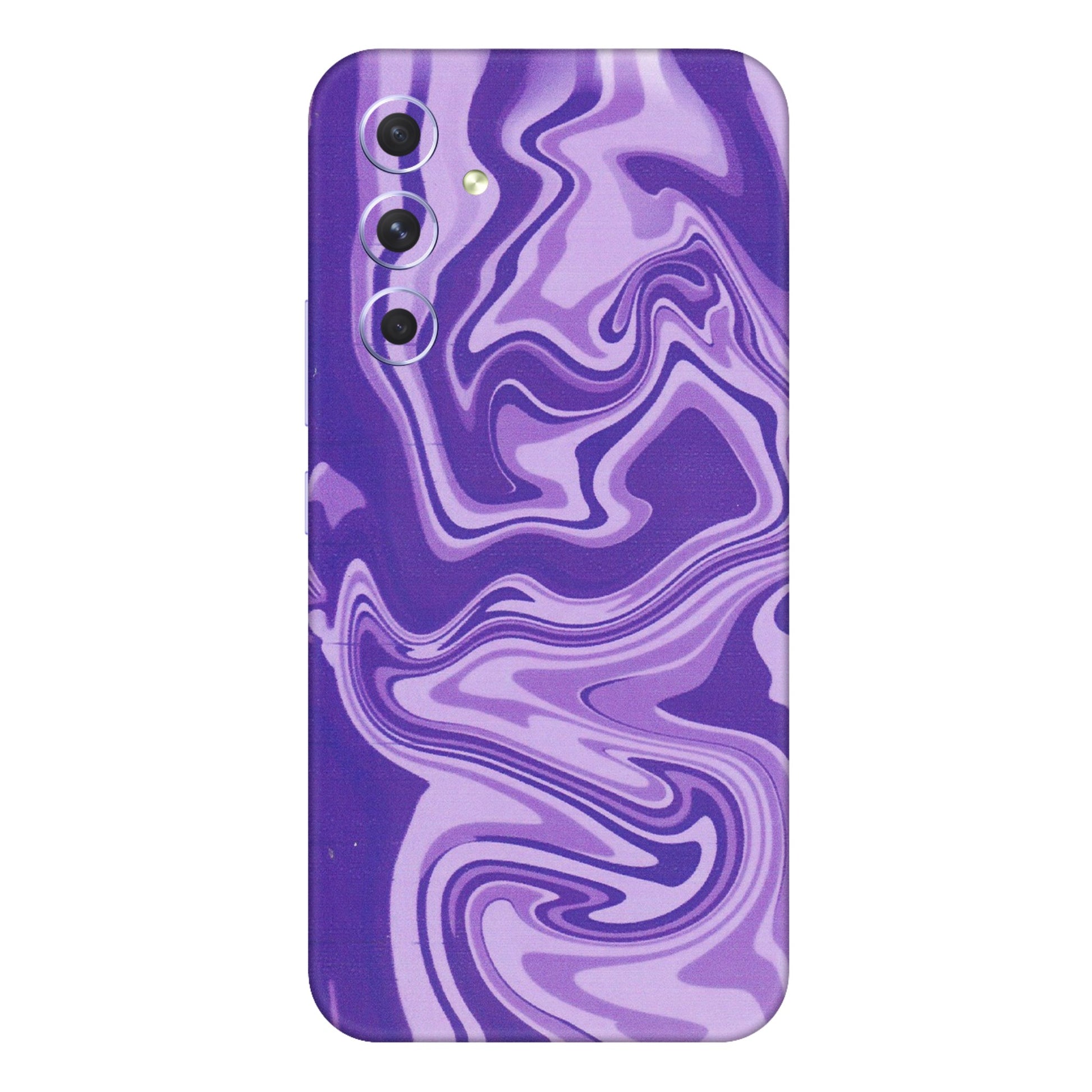 Samsung A/S Series Phone Skins (All Models) - Hazy Purple Nights - Matte Finish (M-14) Samsung Galaxy A54 (5G)