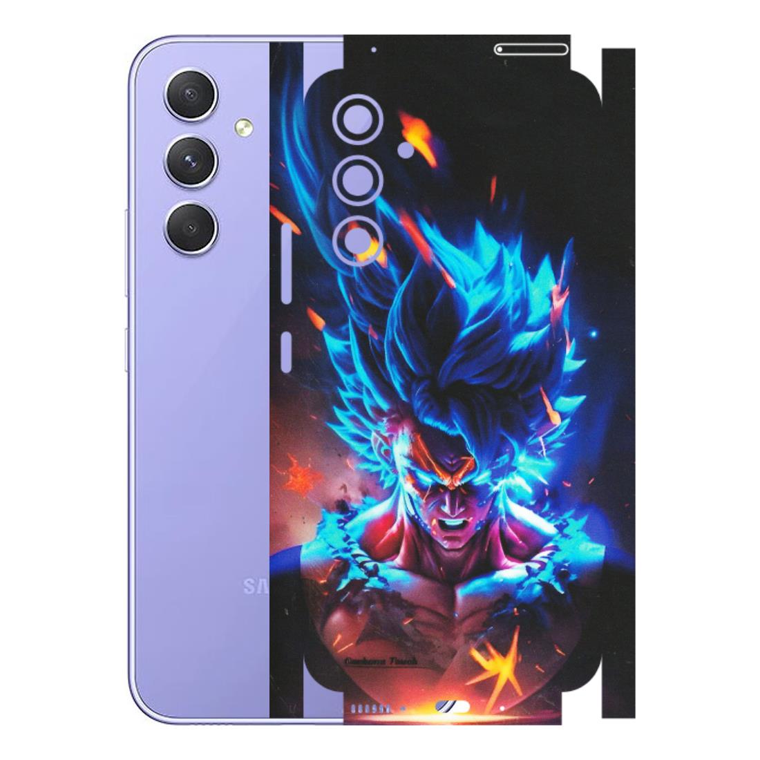 Samsung A/S Series Phone Skins (All Models) - Angry Goku Dragon Ball Anime - Matte Finish (M-150) Samsung Galaxy A54 (5G)
