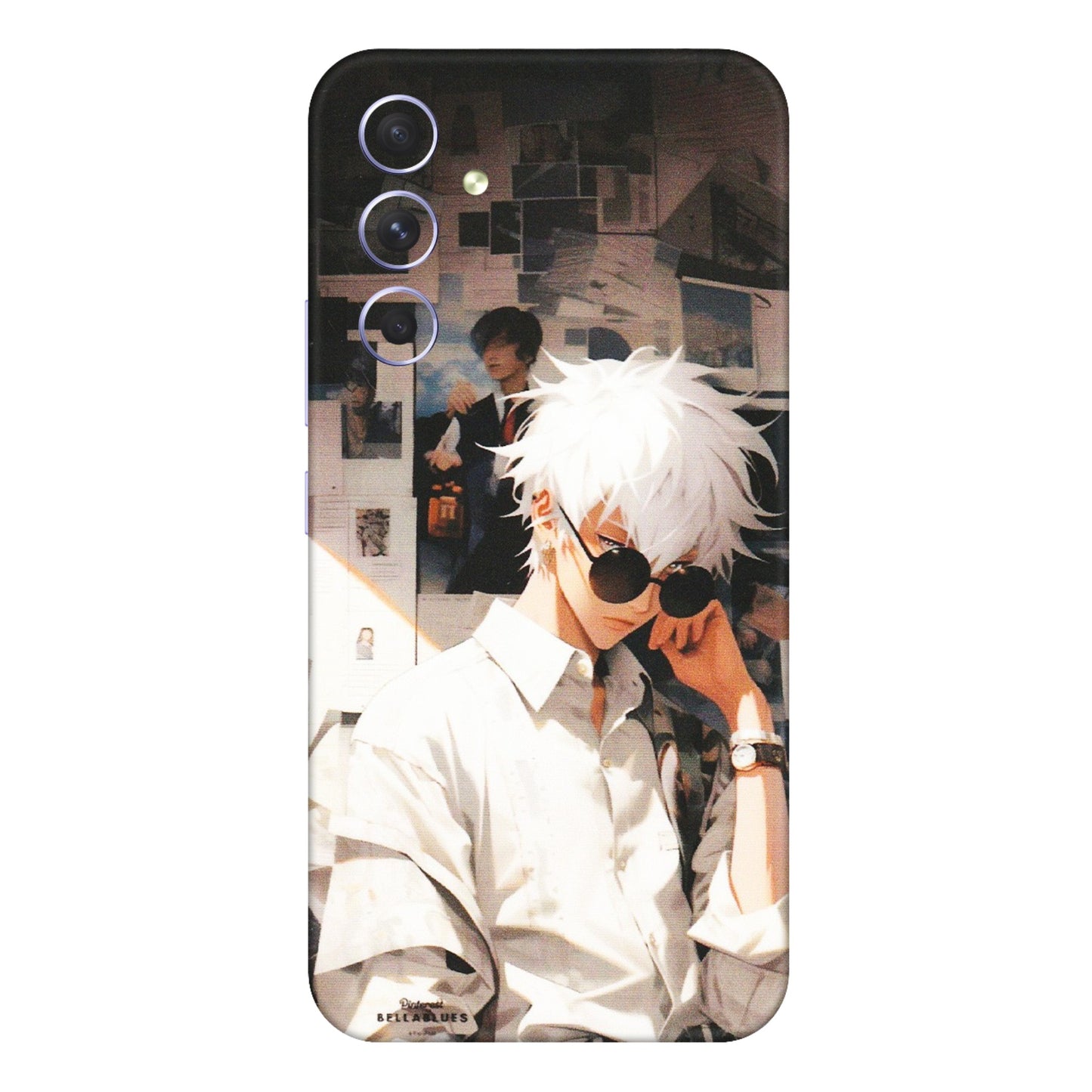 Samsung A/S Series Phone Skins (All Models) - Gojo Satoru Jujustu Kaisen Anime - Matte Finish (M-156) Samsung Galaxy A54 (5G)