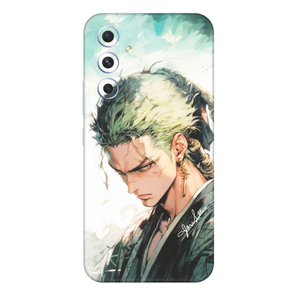 Samsung A/S Series Phone Skins (All Models) - Pirate Hunter One Piece Anime - Matte Finish (M-157) Samsung Galaxy A54 (5G)