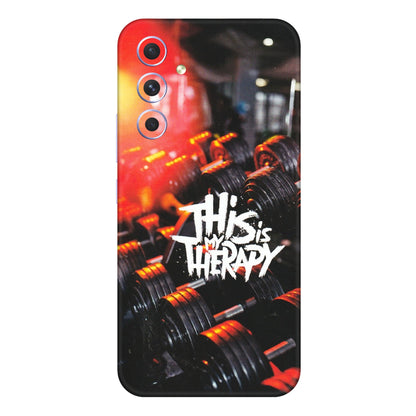 Samsung A/S Series Phone Skins (All Models) - GYM Lover Therapy - Matte Finish (M-160) Samsung Galaxy A54 (5G)