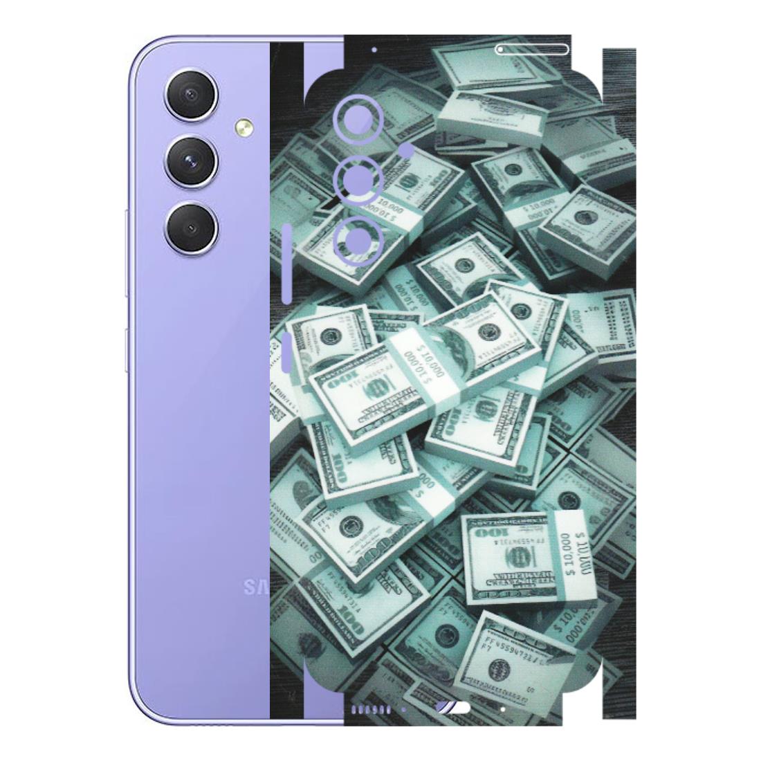 Samsung A/S Series Phone Skins (All Models) - Hundred Dollar Bill - Matte Finish (M-162) Samsung Galaxy A54 (5G)