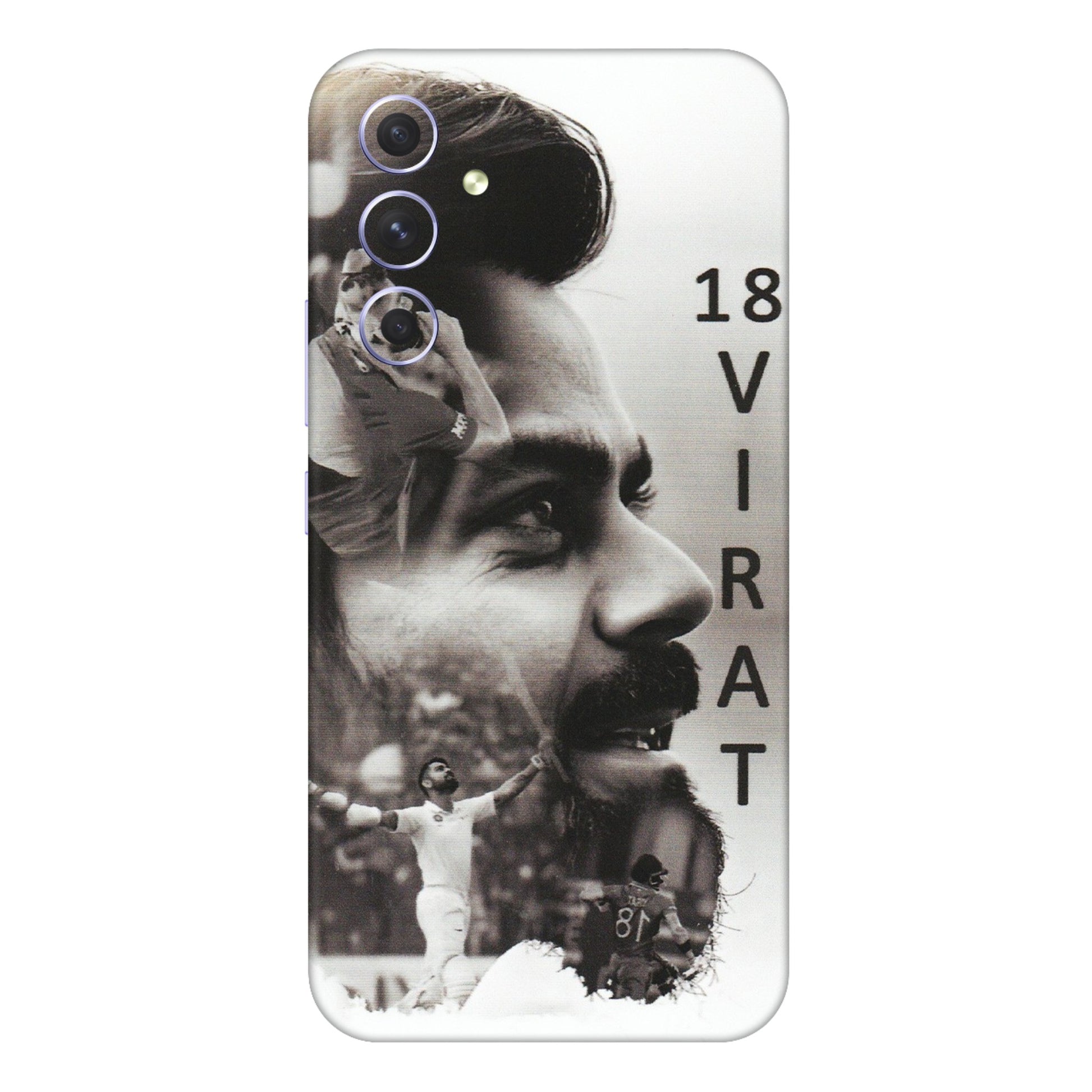 Samsung A/S Series Phone Skins (All Models) - Virat Kohli Cricketer - Matte Finish (M-163) Samsung Galaxy A54 (5G)