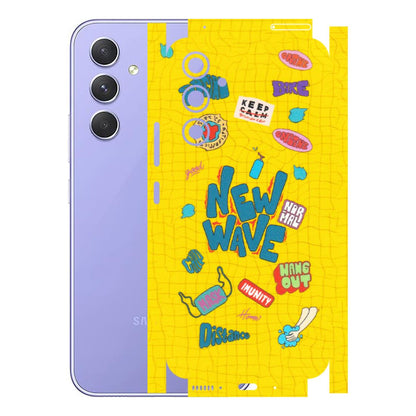Samsung A/S Series Phone Skins (All Models) - New Wave Life - Matte Finish (M-17) Samsung Galaxy A54 (5G)