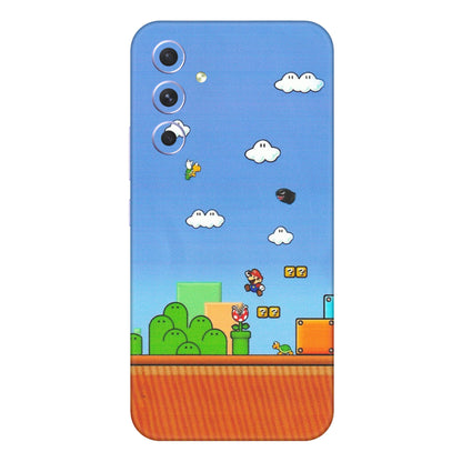 Samsung A/S Series Phone Skins (All Models) - Mario Game Scene - Matte Finish (M-24) Samsung Galaxy A54 (5G)