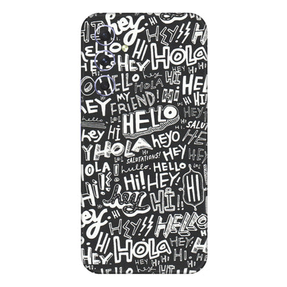 Samsung A/S Series Phone Skins (All Models) - Hi Hello Doodles - Matte Finish (M-25) Samsung Galaxy A54 (5G)