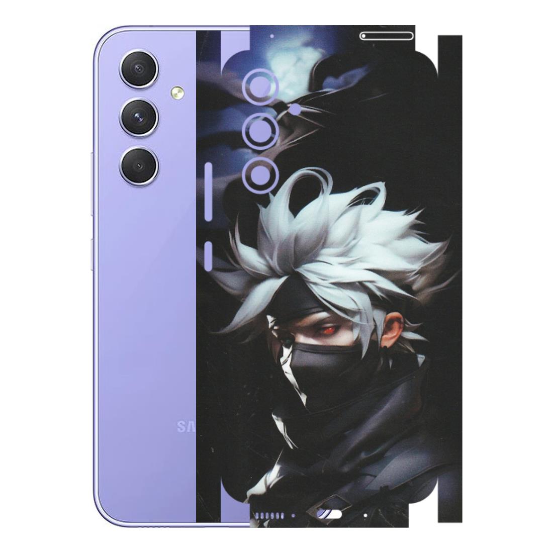 Samsung A/S Series Phone Skins (All Models) - Ash & Pikachu - Matte Finish (M-26) Samsung Galaxy A54 (5G)